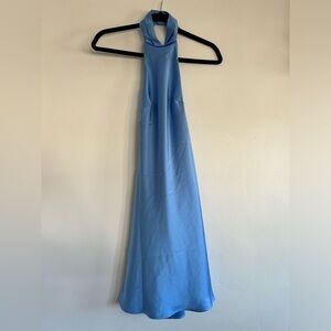 NWT Princess Polly Take Me Back Mini Dress Blue US 4 / AU 8